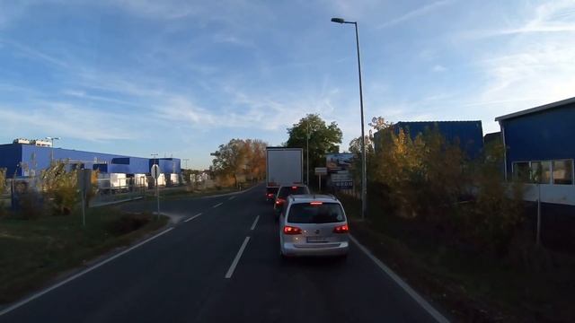 Венгрия. Дороги Венгрия. г. Сомбатхей (Szombathely)