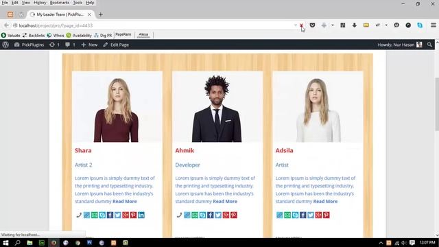 Team - Meet The Team showcase plguin for WordPress - (Premium Features) смотреть онлайн