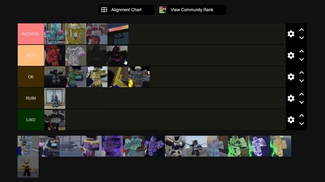 Tier List Das Melhores Skins | Your Bizarre Adventure смотреть онлайн