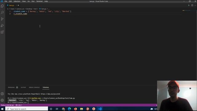 How to reverse lists in python??! смотреть онлайн