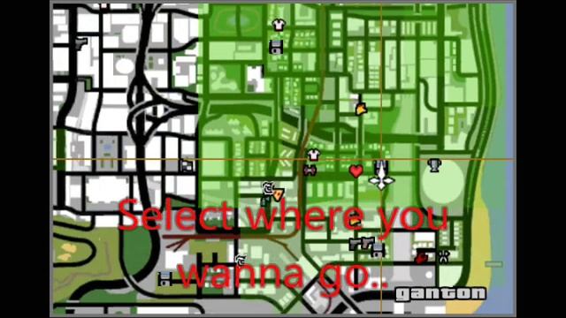 How to Teleport Using only your Map GTA San Andreas смотреть онлайн