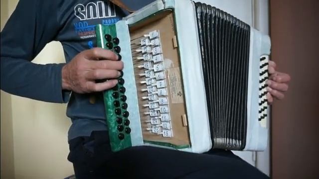 Ой, гарна я, гарна (Украинская народная песня) разбор на гармони №-127 с цифрами смотреть онлайн