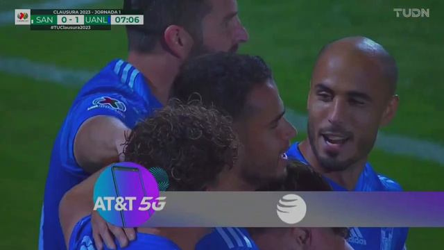 Gol de Diego Reyes | Santos 0-1 Tigres | Liga BBVA MX - Clausura 2023 - Jornada 1 смотреть онлайн