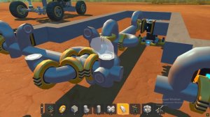 Scrap Mechanic:Поршневой двигатель с подвеской