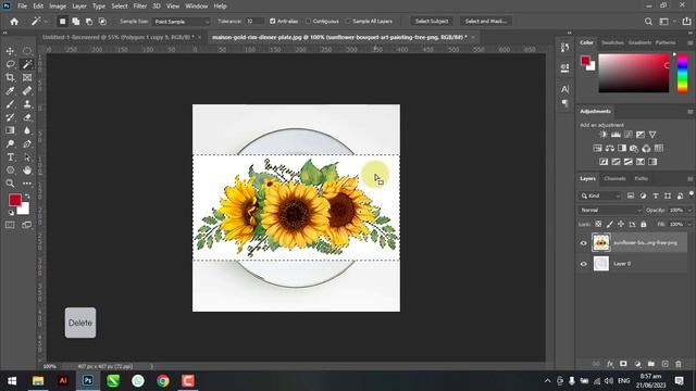 How Make & Rotate Object in Adobe Photoshop | Geometric Pattern | Floral Objects | Rotation |IqraGF смотреть онлайн