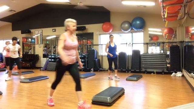 Basic Step Aerobics Exercise Class- Full Version смотреть онлайн