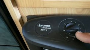 Обогрев каравана Truma Ultraheat (режим AUTO) (прицеп-дача, караван, кемпер, дом на колёсах)