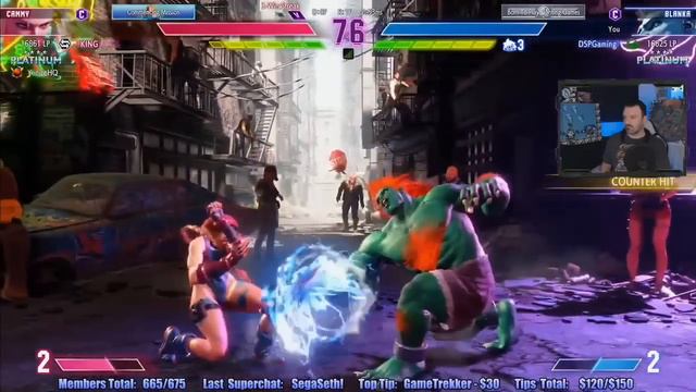 DSP Gets 0-22 RAGE Street Fighter 6 Meltdown Salt Best Compilation смотреть онлайн