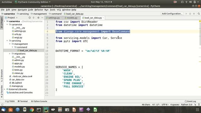 LEARN DJANGO PART 10 LOAD DATA SQLITE смотреть онлайн
