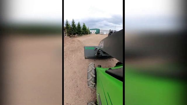 Мини-погрузчик Frontmen (Фронтмен). Вид от первого лица смотреть онлайн