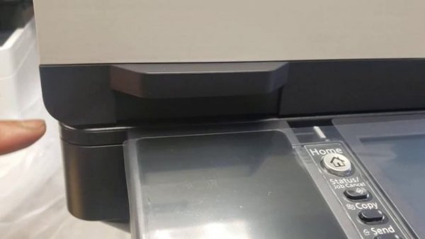 Kyocera M6235cidn Trouble opening toner cover Latch!!!!