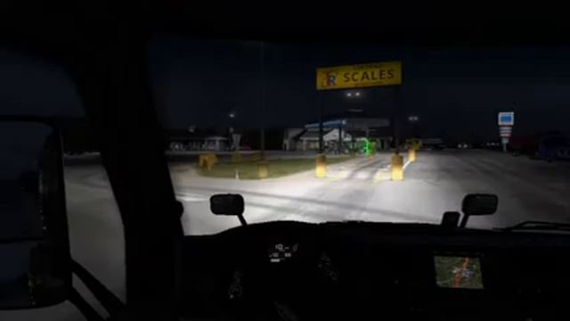 American Truck Simulator-на слабеньком железе 3 GB оперативы-( 2883 км до базы) смотреть онлайн