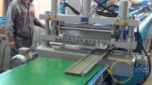 Линия для производства линеарных панелей и фасадных кассет на 16 типоразмеров.