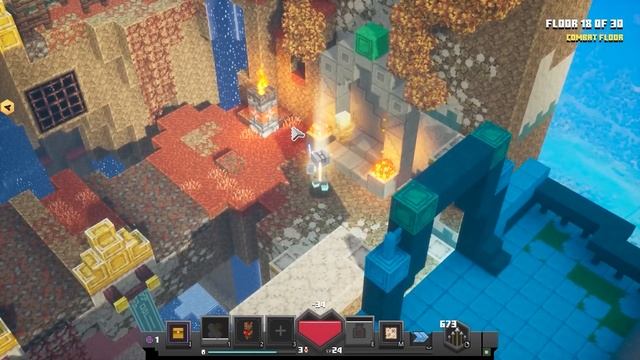 Upgrading To Max Damage Weapons In Minecraft Dungeons смотреть онлайн