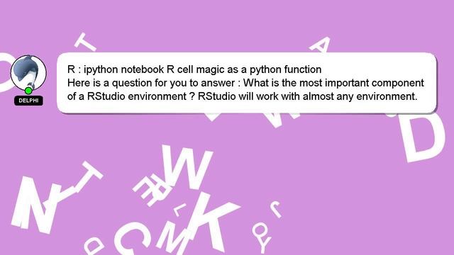 R : ipython notebook R cell magic as a python function смотреть онлайн