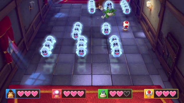 Mario Party 10 Coin Challenge #76 Donkey Kong vs Toadette vs Spike vs Toad Master Difficulty смотреть онлайн