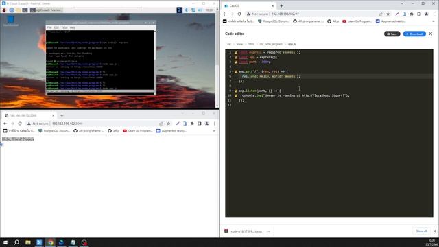 raspberry pi run nodejs смотреть онлайн