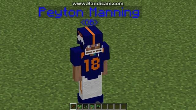Peyton Manning in Minecraft!!! смотреть онлайн