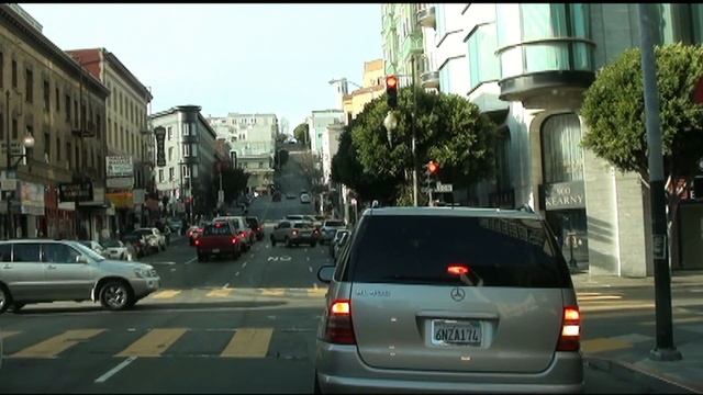 США 223: Сан Франциско, холмы, мосты, улицы, фривей смотреть онлайн