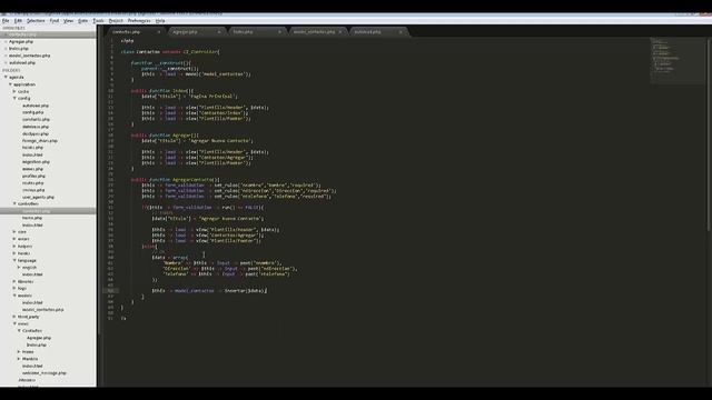 Crear aplicaciones web con Php, CodeIgniter y Bootstrap PARTE 2 смотреть онлайн