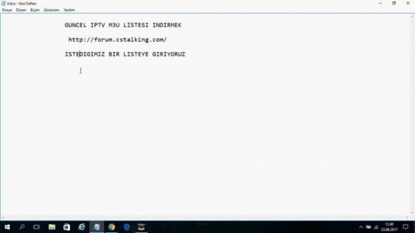 Guncel Iptv M3U listeleri ve indirmesi