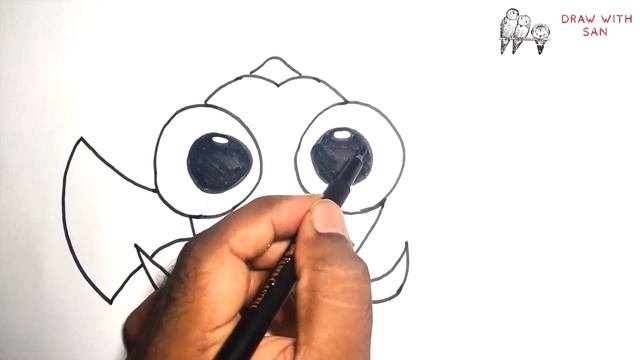 How To Draw Dory | Easy To Draw | Drawing Lessons. смотреть онлайн