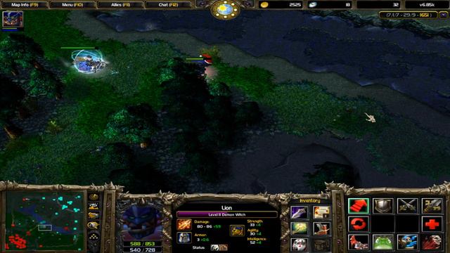 Warcraft III: The Frozen Throne - Dota Eurobattle.net (Lagabuse) смотреть онлайн