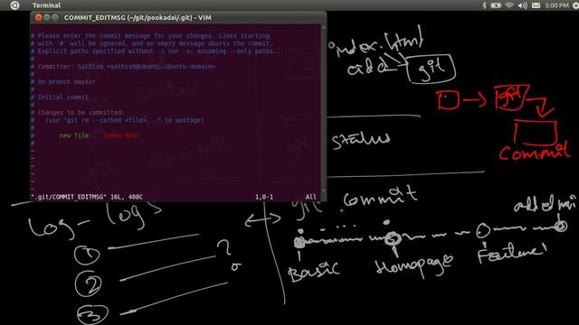 Git log and Git commit - Tamil Tutorial смотреть онлайн