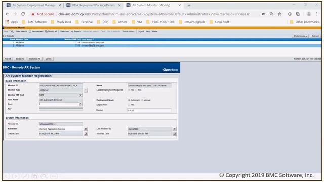 BMC ITSM: D2P Simultaneous Deploy and Rollback in Server Group смотреть онлайн