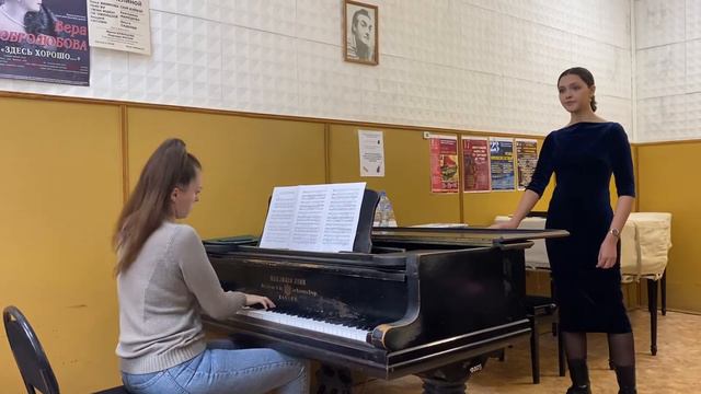 Й. Брамс «Глубже всё моя дремота…» – (J. Brahms «Immer Leiser Wird Mein Schlummer…»