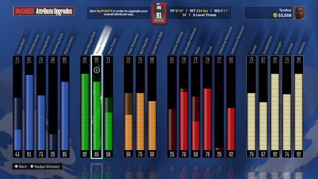 MY 6'10 REBIRTH 3 LEVEL THREAT IS CRACKED IN NBA 2K24! BEST JUMPSHOT + DRIBBLE MOVES/ANIMATIONS смотреть онлайн