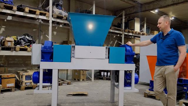 Обзор комплектации шредера измельчителя от производителя _ Шредер для металла, пластика и дерева. смотреть онлайн