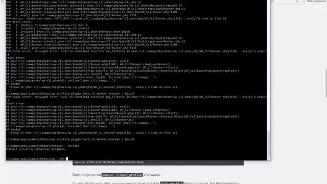 2018 02 01 17h19 56: Unit test WP Plugin Setup P1 смотреть онлайн