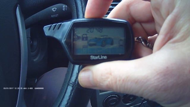 АВТОЗАПУСК .StarLine .Как с пульта завести авто