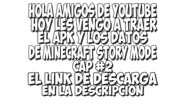 MINECRAFT STORY MODE CAP#2 APK+DATOS•DOWNLOAD смотреть онлайн