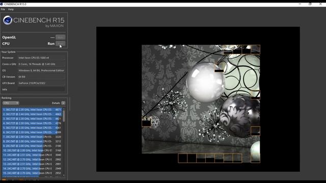 e5-1680v4 3.4ghz (8core/16thread) cinebench r15 test смотреть онлайн