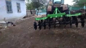 Регулировка дисковой бороны