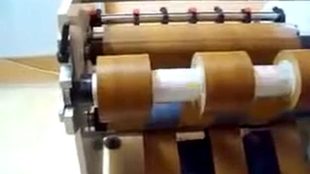 Машина для резки ПВХ пленки “VJ 750 “ MACHINE FOR SLITTING PVC FILM смотреть онлайн