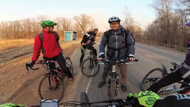 МТБ покатушка / На велосипеде через огонь / 14.04.2018 / mtb rider смотреть онлайн