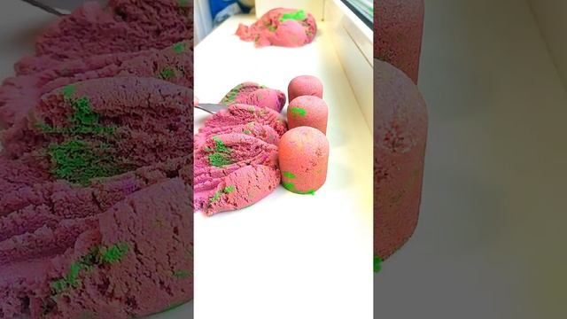Куличики из кинетического песка❤??? смотреть онлайн