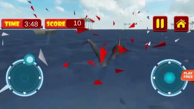 Shark Attack Simulator 3D - Android Gameplay HD смотреть онлайн