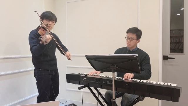 Por una Cabeza - Carlos Gardel (여인의 향기ost) Violin & Piano cover смотреть онлайн