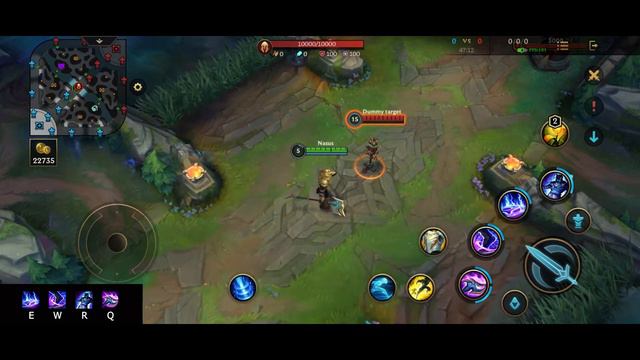 WILD RIFT - Nasus All Abilities Cancel Combo смотреть онлайн