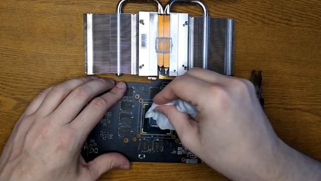 Как перебрать и обслужить видеокарту 1070 Asus Dual для майнинга - чистка и замена термопасты смотреть онлайн
