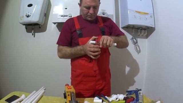 Обвязка настенного котла.                                                         #ТеплотехникаКрым