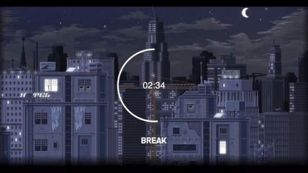 25 minute timer - Lofi - Pomodoro timer - 4 x 25 min