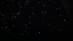 потолок "Звездное небо" с использованием оптоволокна