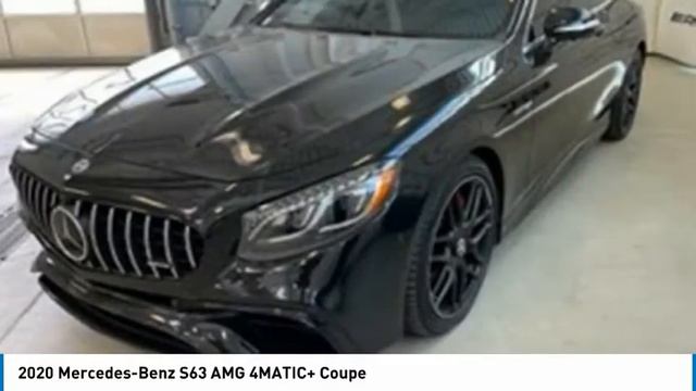 2020 Mercedes-Benz S63 AMG 4MATIC+ Coupe FOR SALE in Brampton, ON A4198 смотреть онлайн