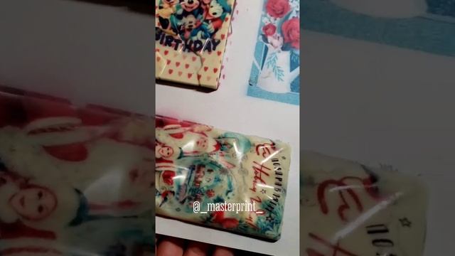 Печать на выпуклом шоколаде, пищевой принтер Canon смотреть онлайн