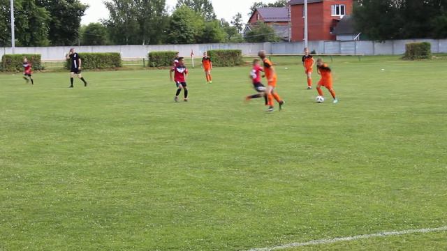 ФК Гранд (Куровское) — СШОР Знамя (Ногинский район), (2:3) 25.06.18 ч.1 смотреть онлайн